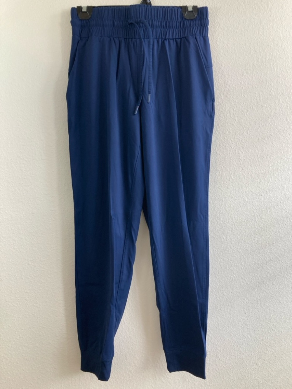 Member’s Mark Women’s Navy Drawstring Travel Jogger Pants Size S